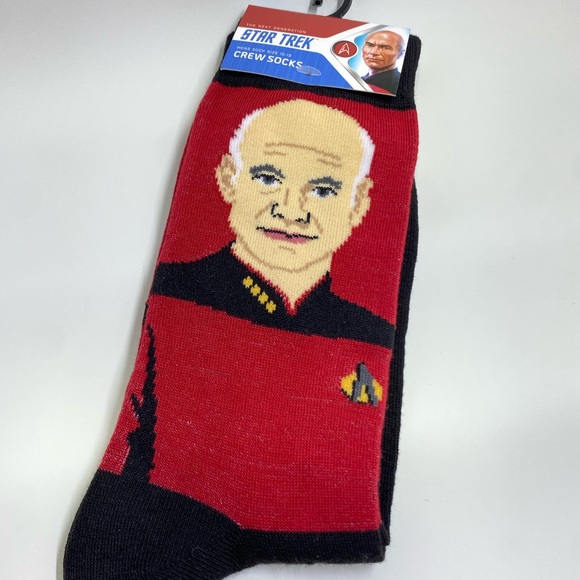 Star Trek Men’s Crew Sock Three Pairs - Picture 10 of 10